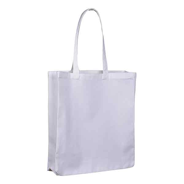 H102 White 10oz Canvas Cotton Shopper