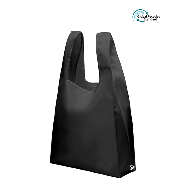 N070 Green & Innocent Tombili rPET Foldable Bag - Spot Colour