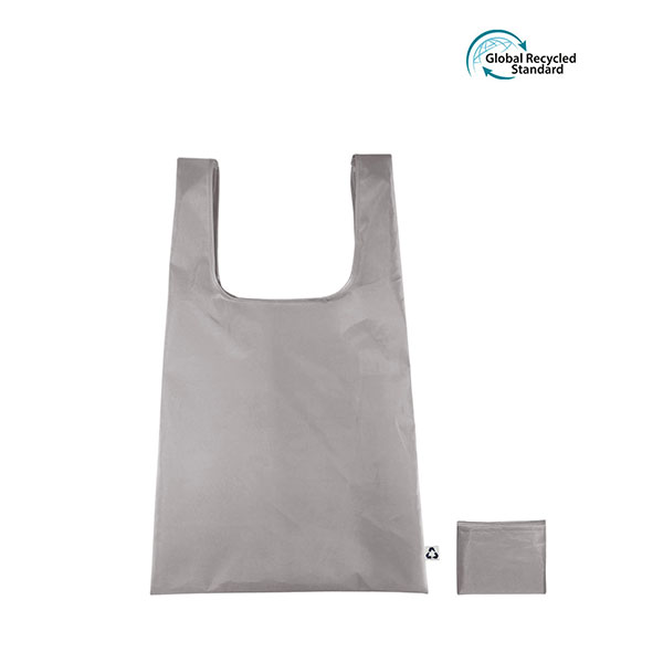 N070 Green & Innocent Tombili rPET Foldable Bag - Full Colour