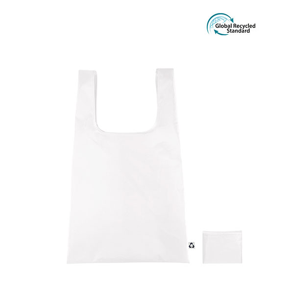 N070 Green & Innocent Tombili rPET Foldable Bag - Full Colour