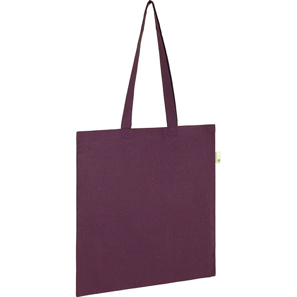 N069 Seabrook 5oz Recycled Cotton Tote Bag - Spot Colour