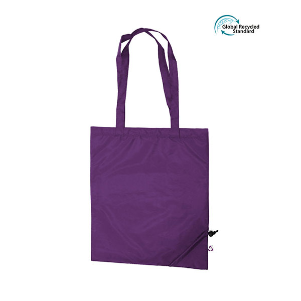 N070 Green & Innocent Tausi Eco Recycled Foldable Bag - Full Colour 