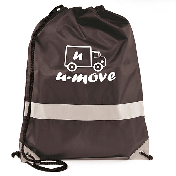 Q167 Celsius Hi Vis Drawstring Bag - Full Colour