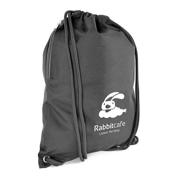 N066 Heavyweight Polyester Drawstring Bag - Spot Colour