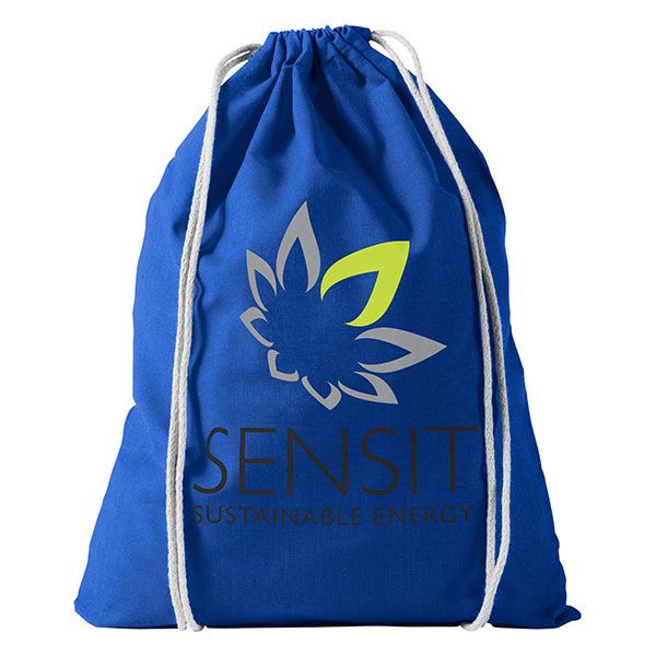 J100 Oregon Cotton Drawstring Backpack