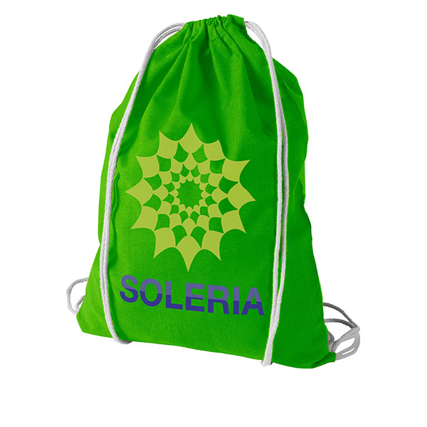 J100 Oregon Cotton Drawstring Backpack