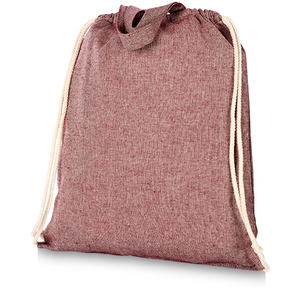 M127 Pheebs Recycled Drawstring Bag - Full Colour