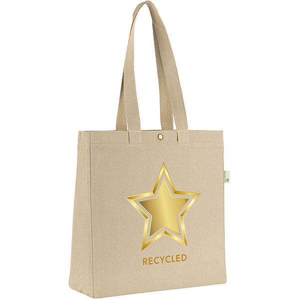 Q047 Chevening 12oz Recycled Cotton Tote Bag - Full Colour
