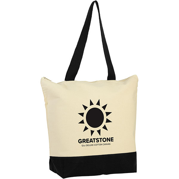 Q047 Greatstone 12oz Cotton Deluxe Tote Bag - Full Colour