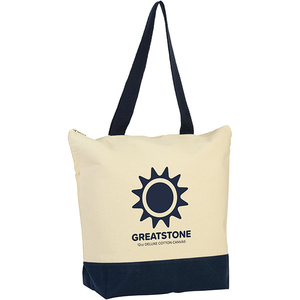 Q047 Greatstone 12oz Cotton Deluxe Tote Bag - Full Colour