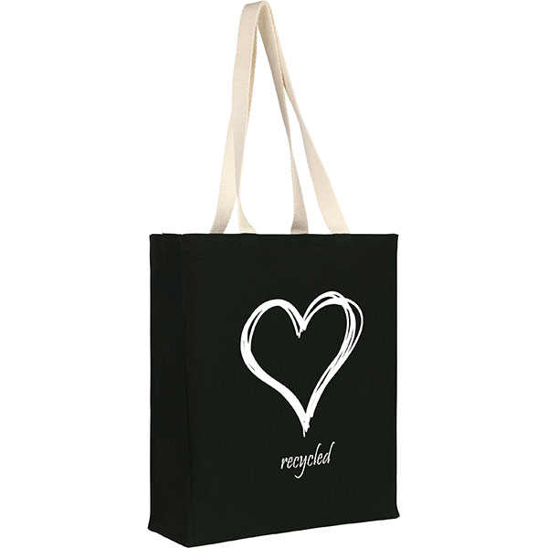 Q047 Aylesham Recycled 8oz Cotton Canvas Tote Bag - Spot Colour
