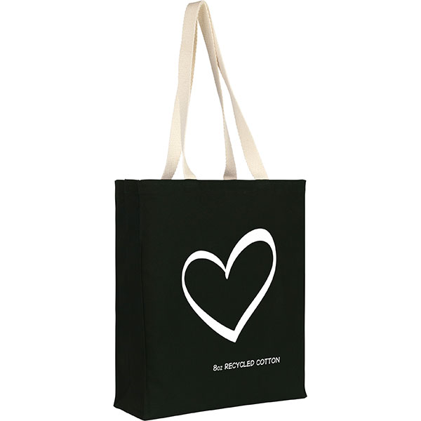 Q047 Aylesham Recycled 8oz Cotton Canvas Tote Bag - Full Colour