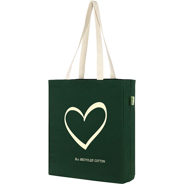 Q047 Aylesham Recycled 8oz Cotton Canvas Tote Bag - Full Colour