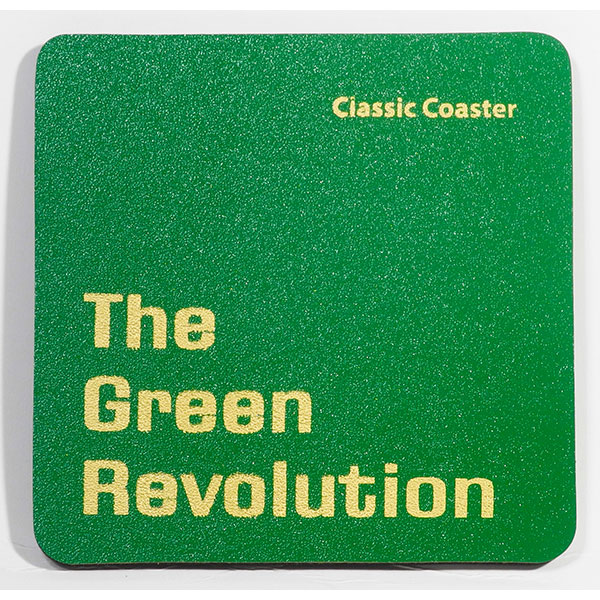 L029 Recycled Leather Coaster