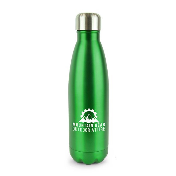 M017 Ashford Plus Stainless Steel Drinks Bottle - Spot Colour