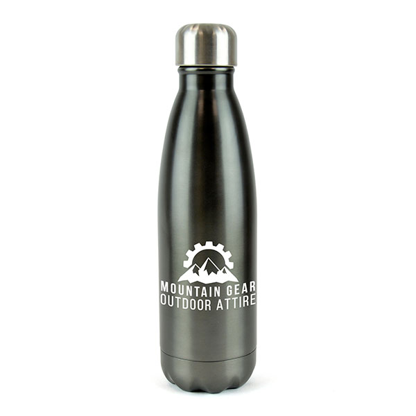 M017 Ashford Plus Stainless Steel Drinks Bottle - Spot Colour