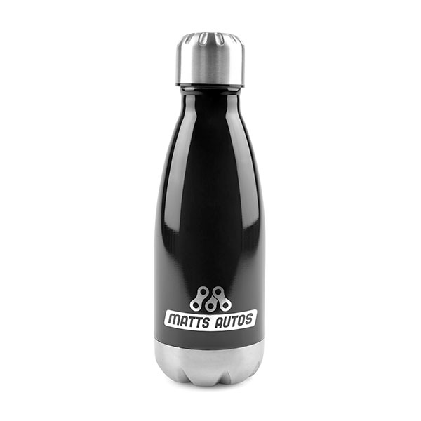 M016 Ashford Coloured Stainless Steel Drinks Bottle - Spot Colour