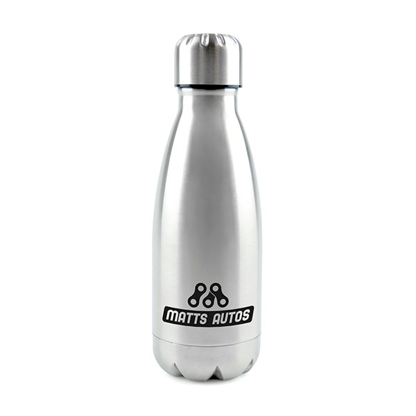 M016 Ashford Coloured Stainless Steel Drinks Bottle - Spot Colour