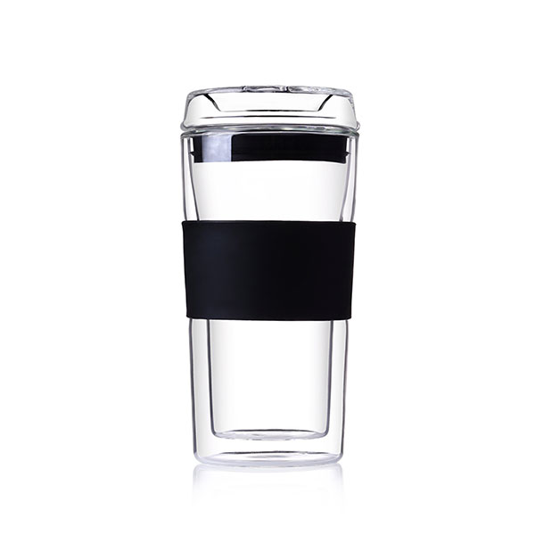 L020 Milan Glass Travel Mug