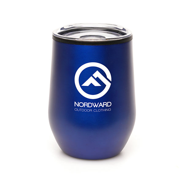 N102 Stainless Steel Travel Mug 350ml - Spot Colour