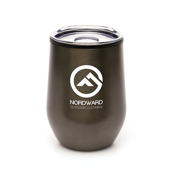 N102 Stainless Steel Travel Mug 350ml - Spot Colour