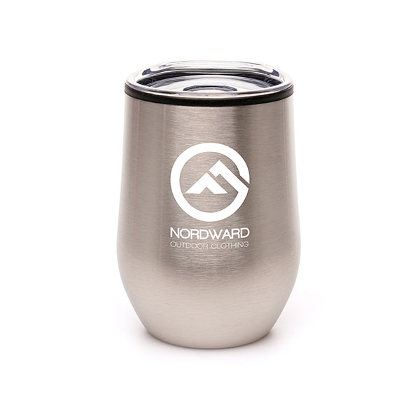 N102 Stainless Steel Travel Mug 350ml - Spot Colour