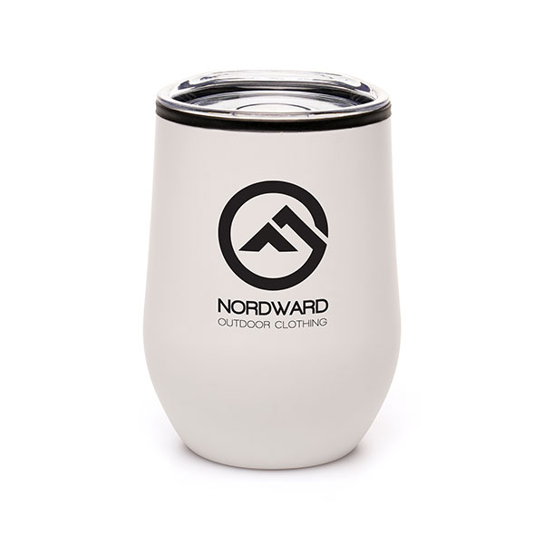 N102 Stainless Steel Travel Mug 350ml - Spot Colour