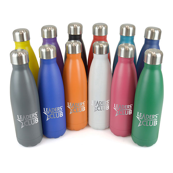 M017 Ashford Pop Drinks Bottle - Spot Colour