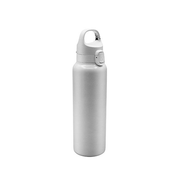 M018 Snap Lid Powder Coated Bottle 600ml - Spot Colour