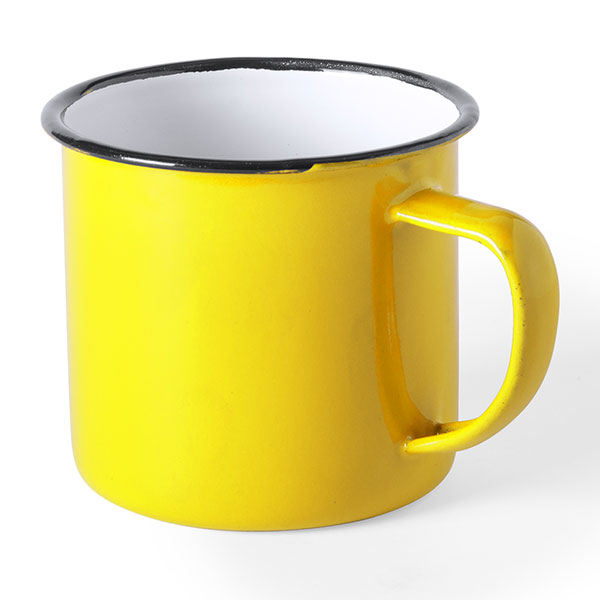 L021 Wilem Coated Metal Mug