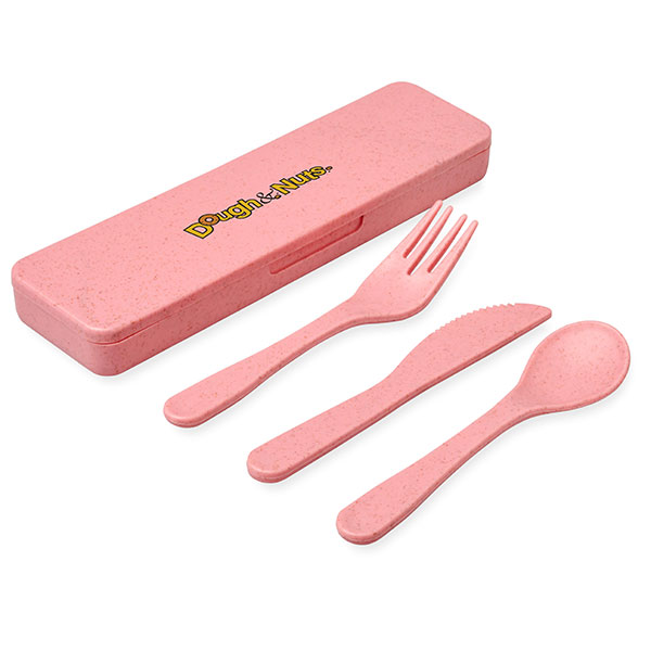 J138 Bamboo Cutlery Set