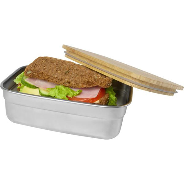 Q053 Tite Lunchbox with Bamboo Lid