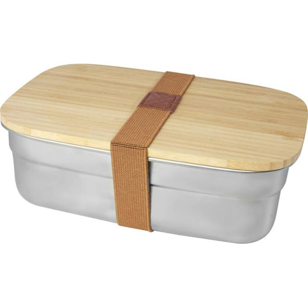 Q053 Tite Lunchbox with Bamboo Lid