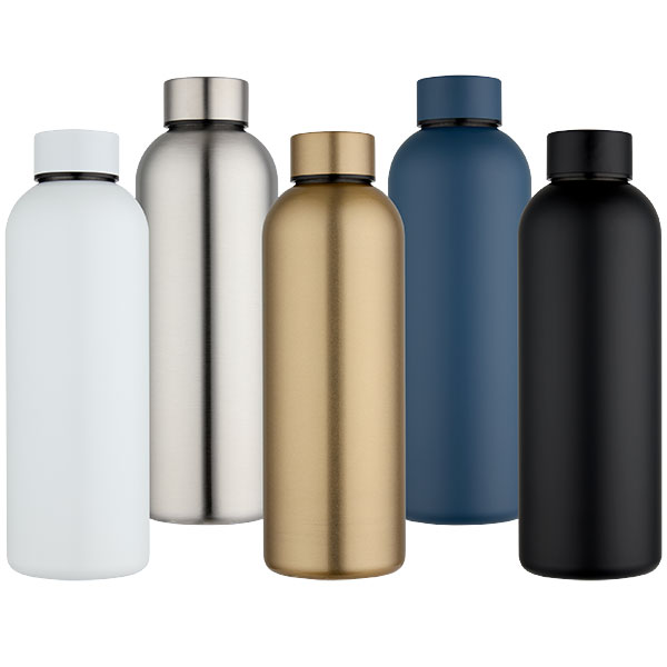 Q078 Spring 750ml Metal Drinks Bottle - Engraved