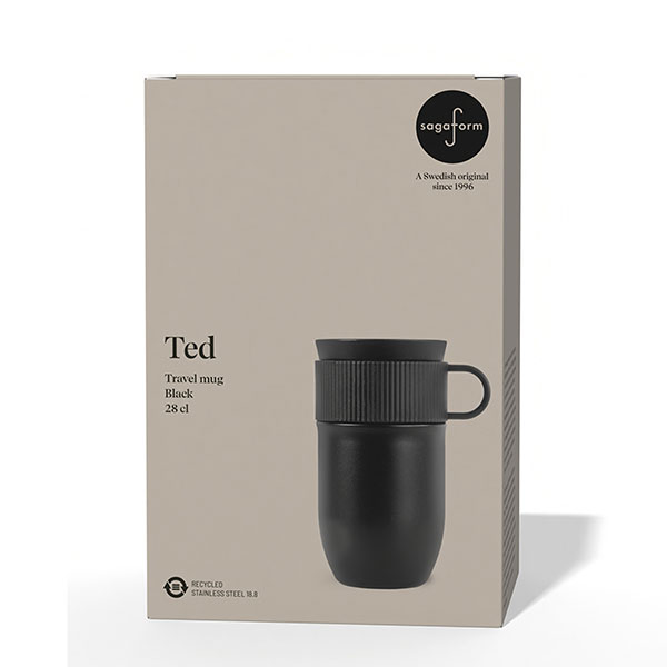 Q084 Sagaform Ted Travel Mug 280ml - Engraved