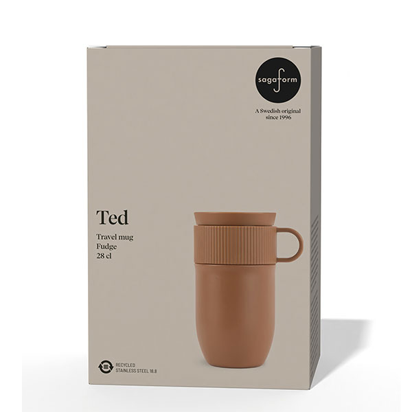 Q084 Sagaform Ted Travel Mug 280ml - Engraved