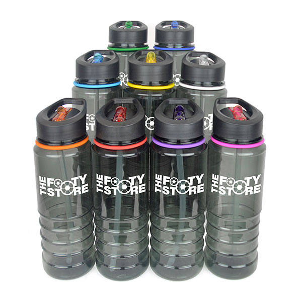 N108 Aqueous Dark Sports Bottle 750ml - Spot Colour
