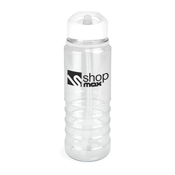 M013 Aqueous Clear Drinks Bottle 750ml - Spot Colour