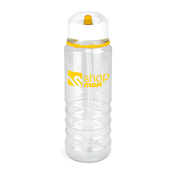 M013 Aqueous Clear Drinks Bottle 750ml - Spot Colour