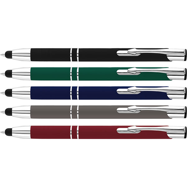 H056 Salina Classic Soft Touch Stylus Ballpen - Engraved