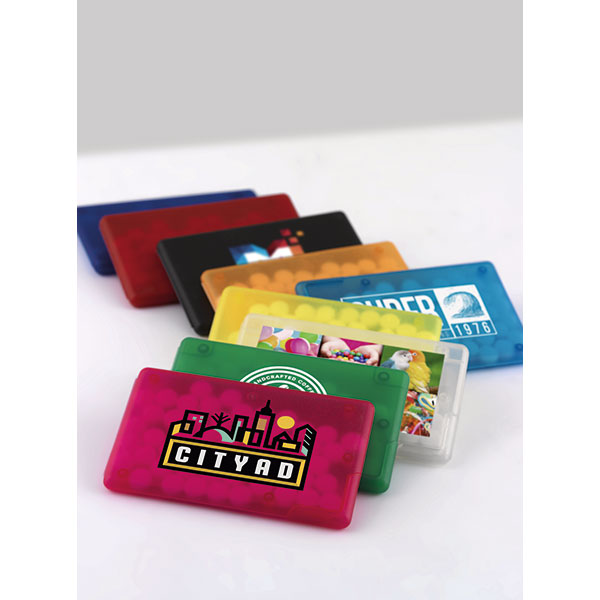N085 Credit Card Shaped Mint Card Box - Full Colour