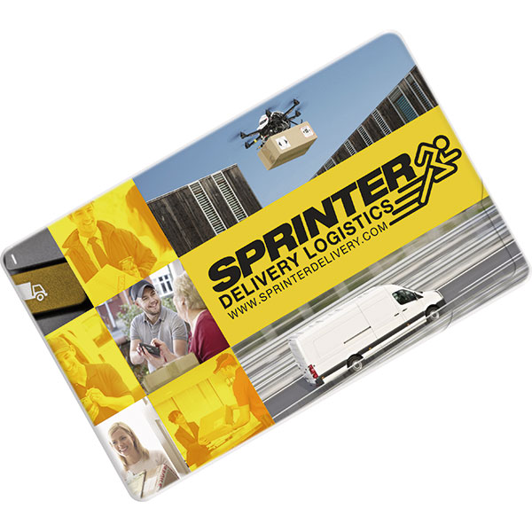 N085 Credit Card Shaped Mint Card Box - Full Colour