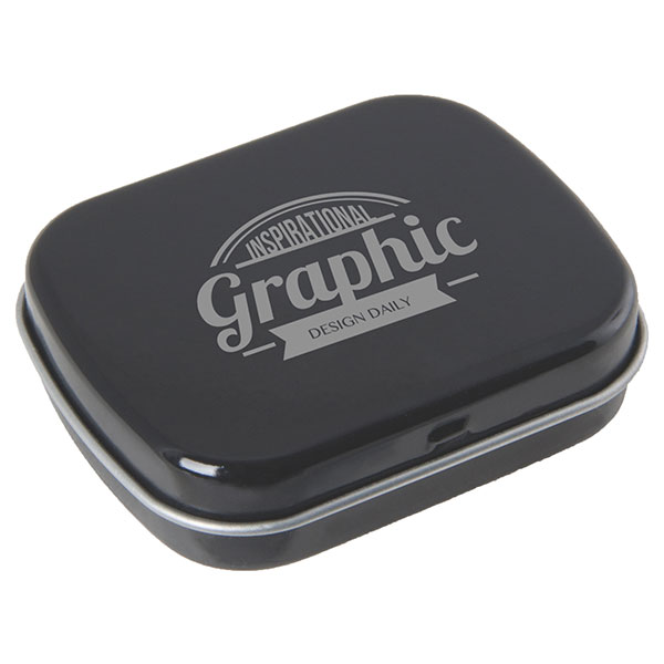 N085 Flat Mint Tin - Spot Colour