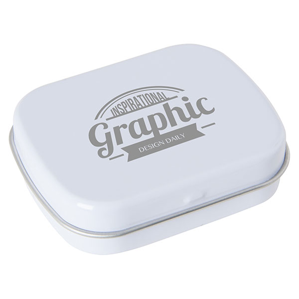 N085 Flat Mint Tin - Spot Colour