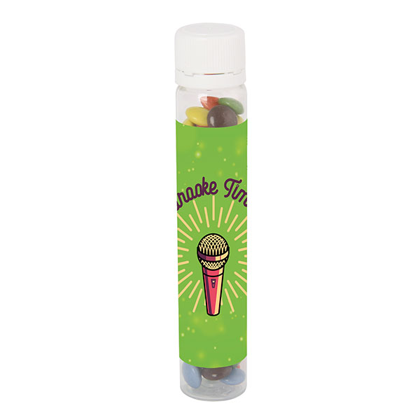 H120 Plastic Tube with Sweets - Full Colour