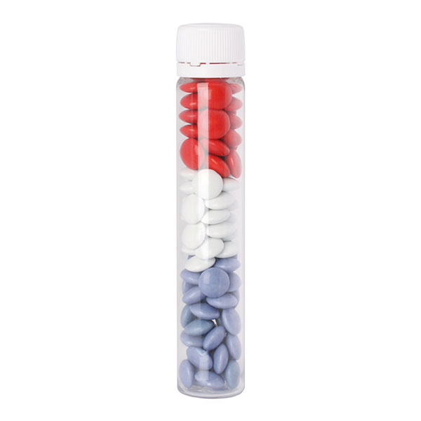 H120 Plastic Tube with Sweets - Full Colour