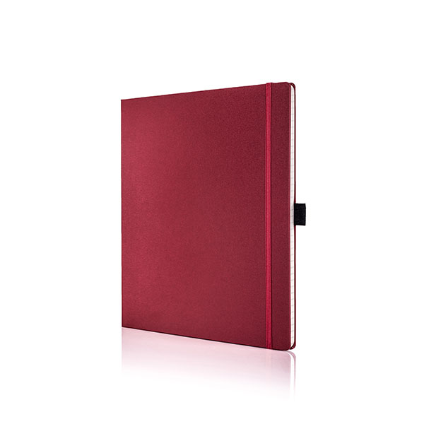 H025 Castelli Ivory Ruled Matra Large Notebook