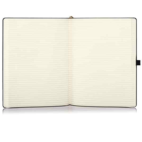 H025 Castelli Ivory Ruled Matra Large Notebook