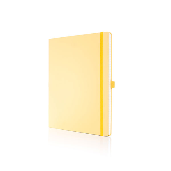 H025 Castelli Ivory Ruled Matra Large Notebook