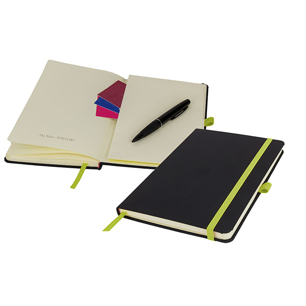 H025 DeNiro A5 Lined Notepad and Pen